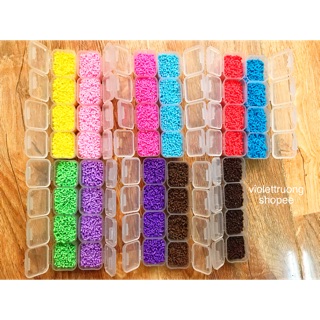 10gr cốm trang trí làm slime nhiều màu