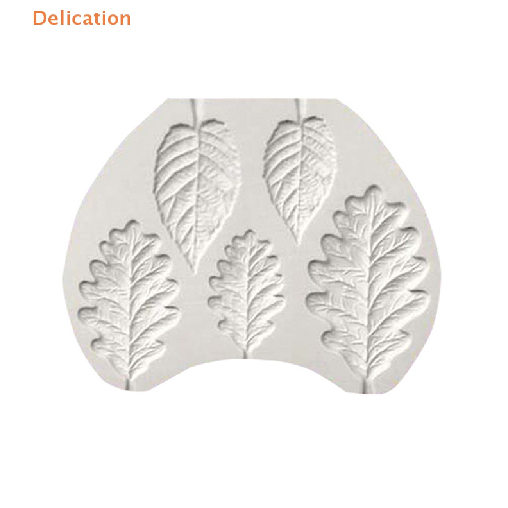 1 Khuôn Silicone Hình Chiếc Lá 3D