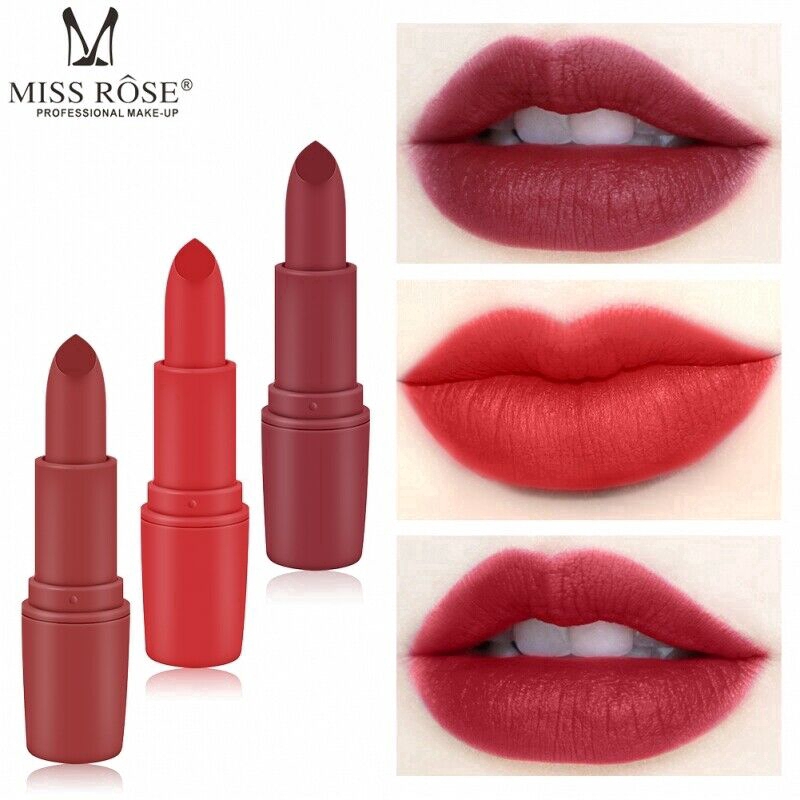 [Hàng mới về] Son sáp lì Miss Rose kháng nước lâu trôi tự nhiên | BigBuy360 - bigbuy360.vn