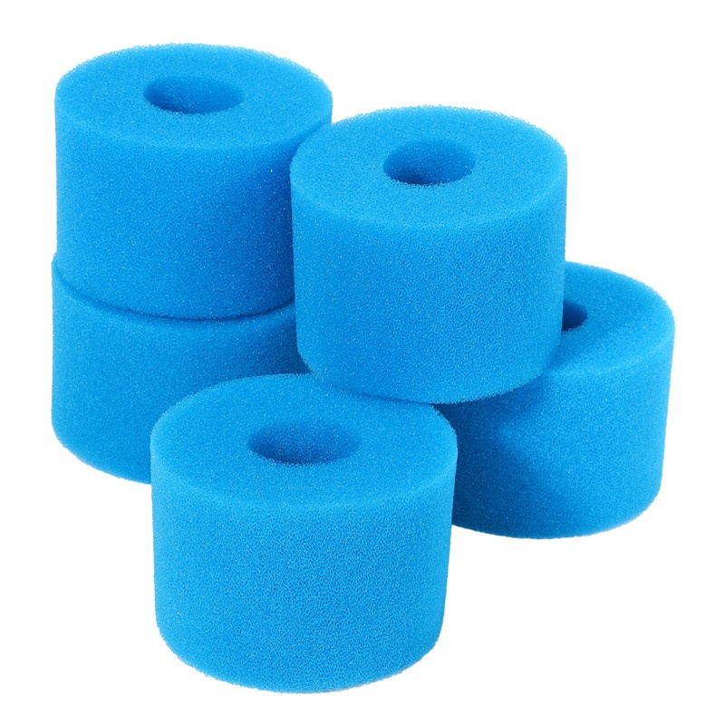 5PCS Swimming Pool Foam Filter Sponge for Intex S1 Cleaner Foam Filter