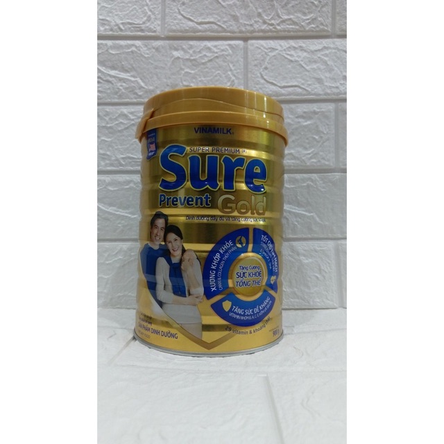 Sữa Bột Dinh Dưỡng SURE PREVENT ( Lon Thiếc )900g Mẫu Mới Date Mới