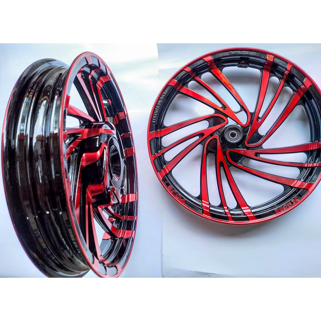 Mâm kiểu lốc xoáy dùng cho xe tay ga Vision/ Air Blade 110-125