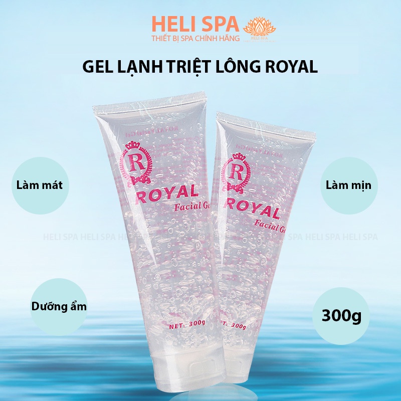 Gel Lạnh Royal, Dùng Cho Máy Triệt Lông, Nâng Cơ, Hifu, RF