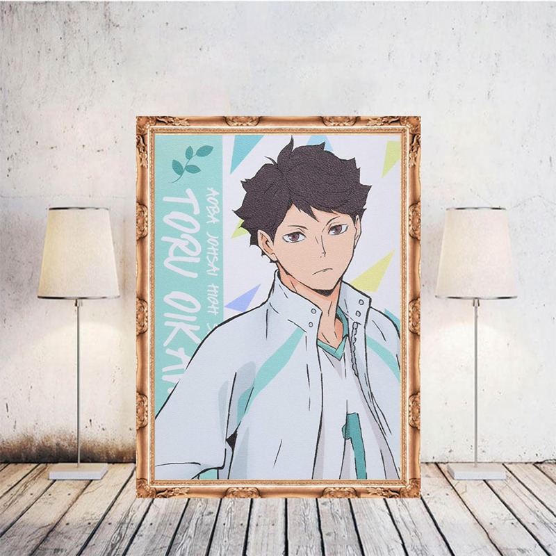 Tmdbyx Poster Anime Haikyuu Phong Cách Cổ Điển