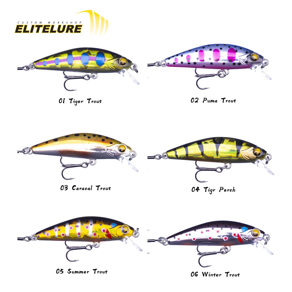 Mồi giả câu chẽm EliteLure Puma Extra Sensory Minnow