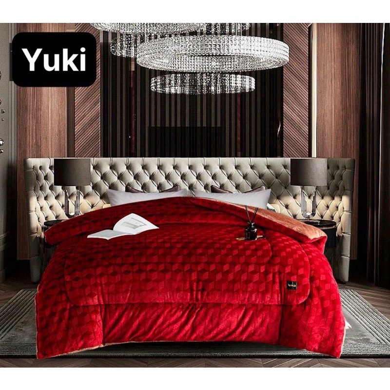 Chăn Lông Thỏ YUKI Nhập Cao Cấp 4,5KG , chăn đông, chăn lông cừu