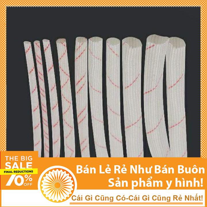 1 mét ống gen cách điện sợi thủy tinh phi 6