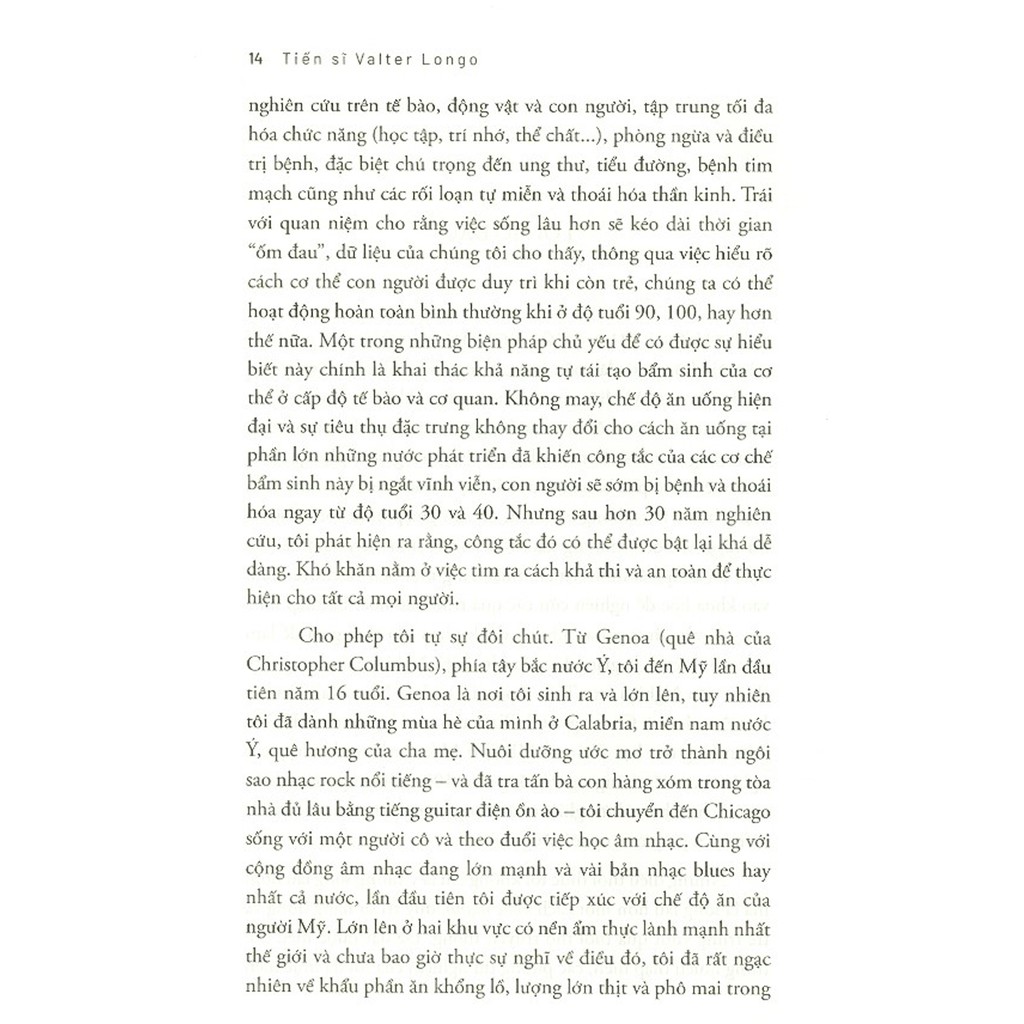 Sách - Chế Độ Ăn Trường Thọ | BigBuy360 - bigbuy360.vn