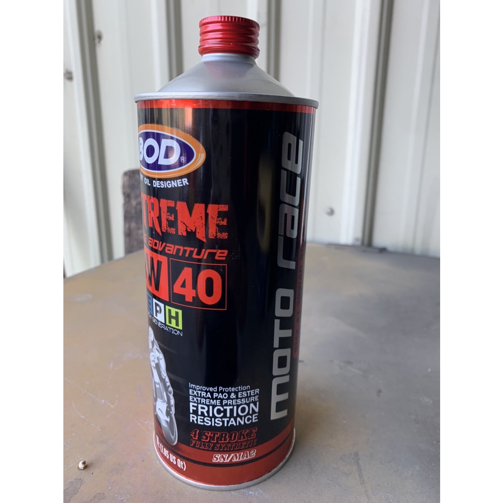 Dầu nhớt nhập khẩu BOD 10w40 Extreme  Racing advanture Fully Synthetic