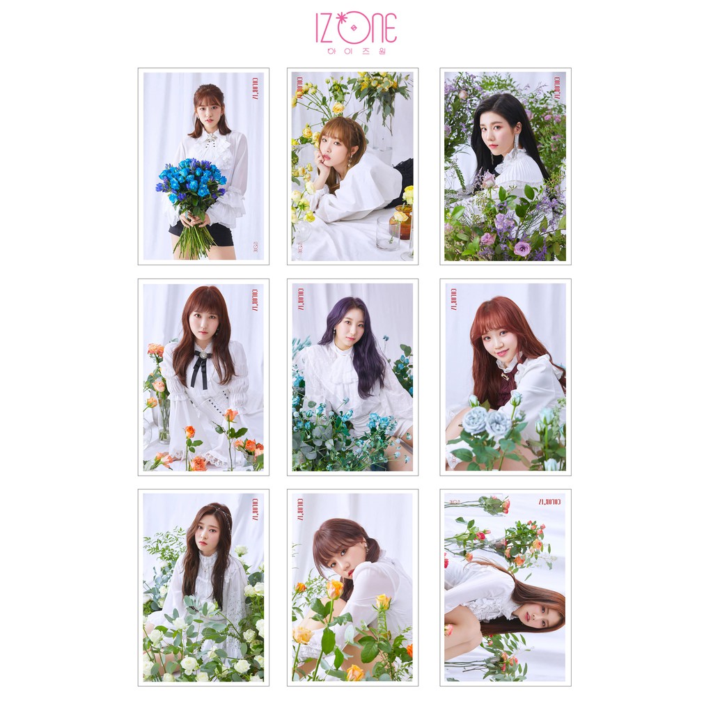 Lomo Card Ảnh IZ*ONE (IZONE) - Coloriz ( 36 ảnh)