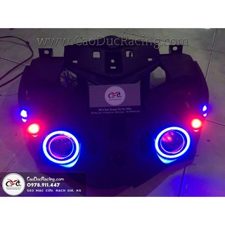 [Rẻ Nhất Shopee] MẮT CÚ EX150 - MẮT CÚ EXCITER 150 - MÀU XANH DƯƠNG