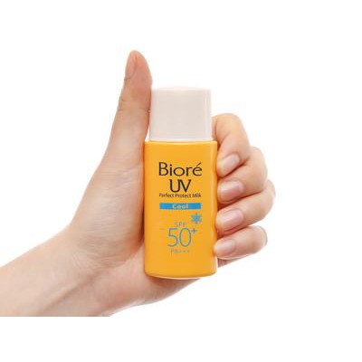 SỮA CHỐNG NẮNG BIORE UV PERFECT PROTECT MILK COOL 25ml