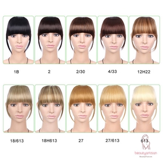 Tóc mái giả thời trang