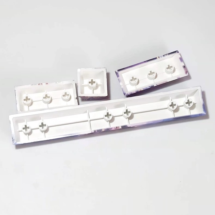 Set 4 Nút Bàn Phím Cơ PBT In Hình Hoa Anh Đào Dễ Thương