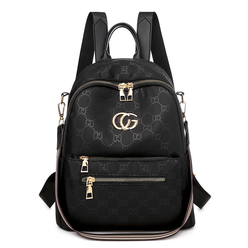 Balo Vải oxford In Họa Tiết Đơn Giản Thời Trang Cho Nữ