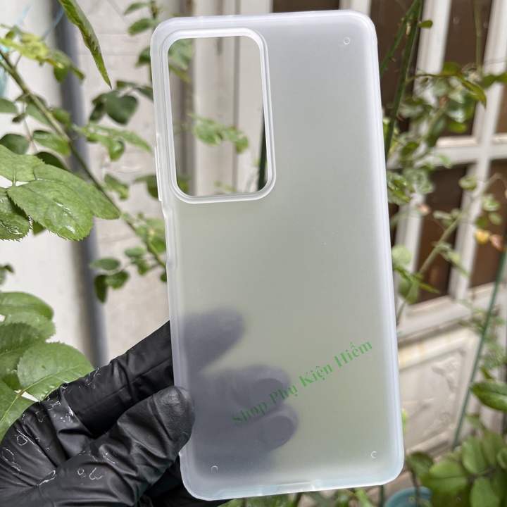 Ốp lưng Redmi K50 Pro - K50 viền dẻo lưng nhám
