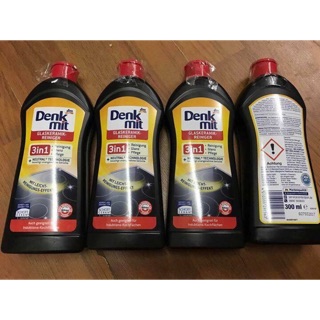 Dung dịch vệ sinh mặt kính bếp từ Denkmit 3 trong 1