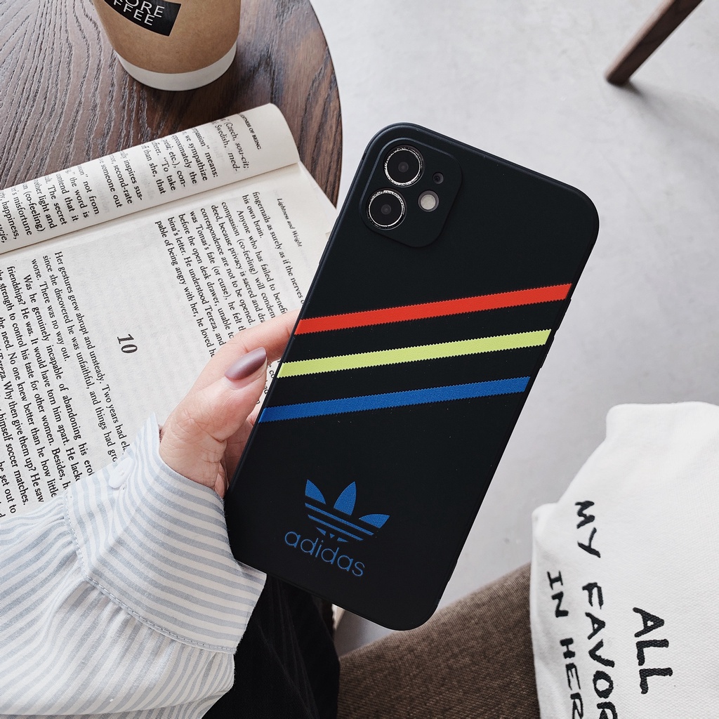 Ốp lưng iphone Color Adidas đẹp giá rẻ  6/6plus/6s/6splus/7/7plus/8/8plus/x/xsmax/11/12/pro/max/promax