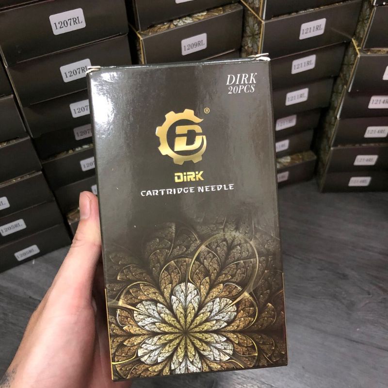 Kim xăm hình Dirk Lẻ ,Kim pen đi nét máy xăm 5 chiếc/1 vỉ siêu nét êm