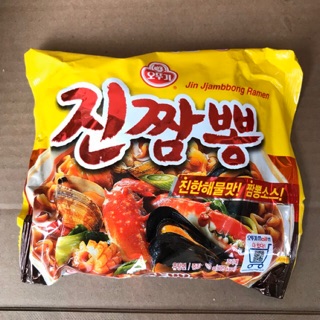 |Date 12.2019|Gói Mỳ Nước Hải sản JIN JJamBBong Ottogi 135g