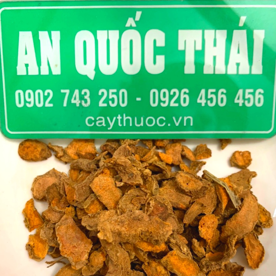 Nghệ Vàng Khô Thái Lát 100g Nguyên Chất, Vàng Tươi Tự Nhiên