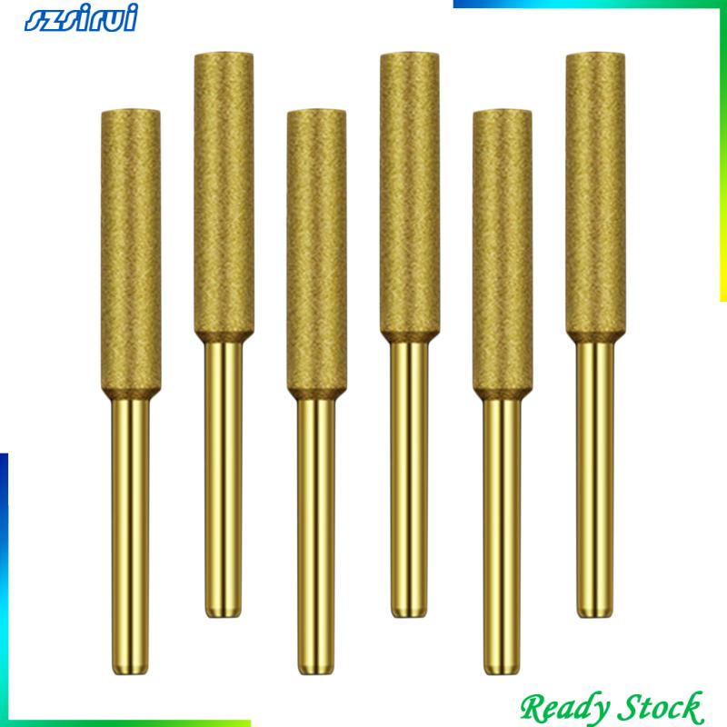 Bộ 6 Dụng Cụ Mài Lưỡi Cưa Xích Kim Cương Nhanh Chóng Và Chính Xác