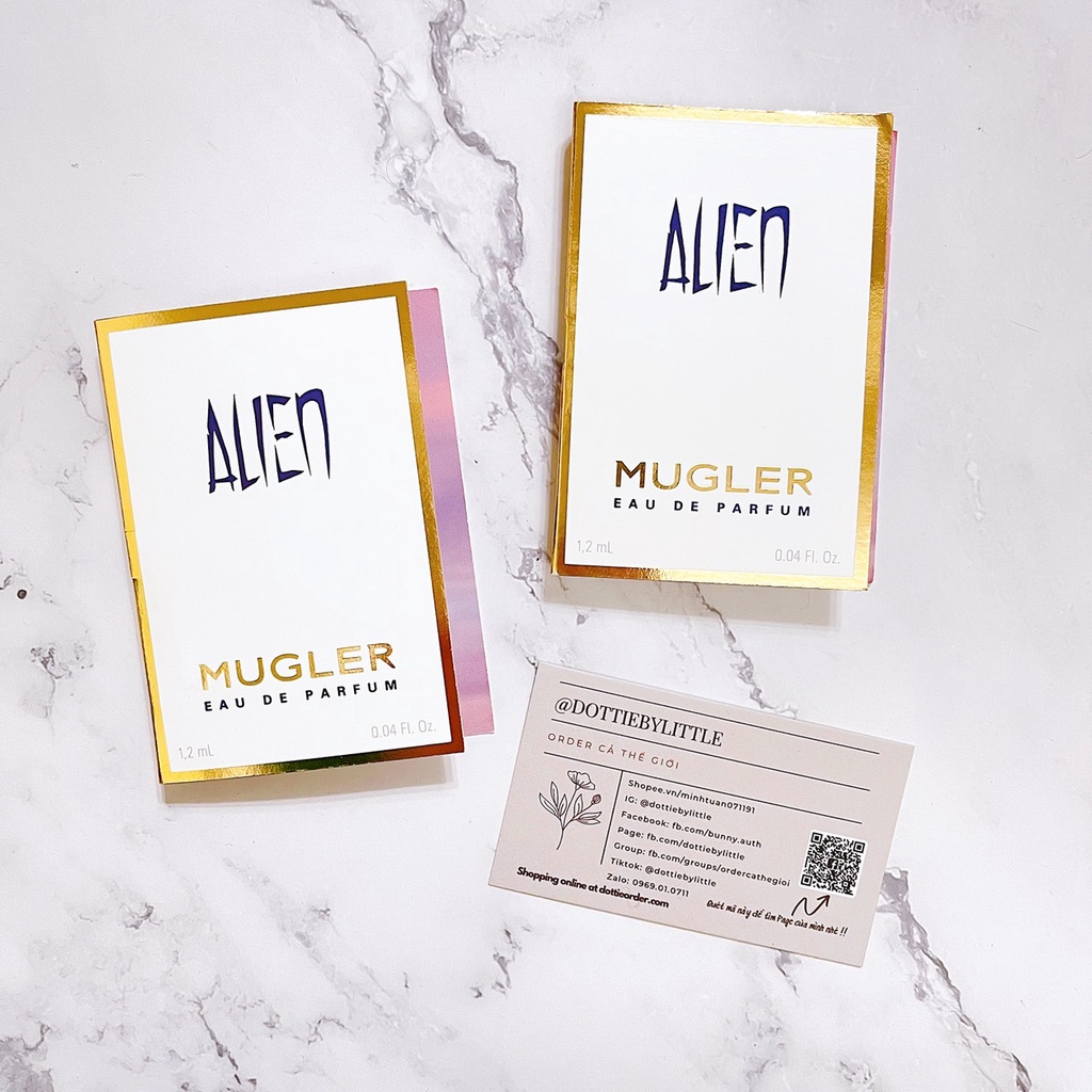 Vial nước hoa Mugler EDP