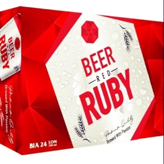Bia Ruby ( 24 lon/ thùng)