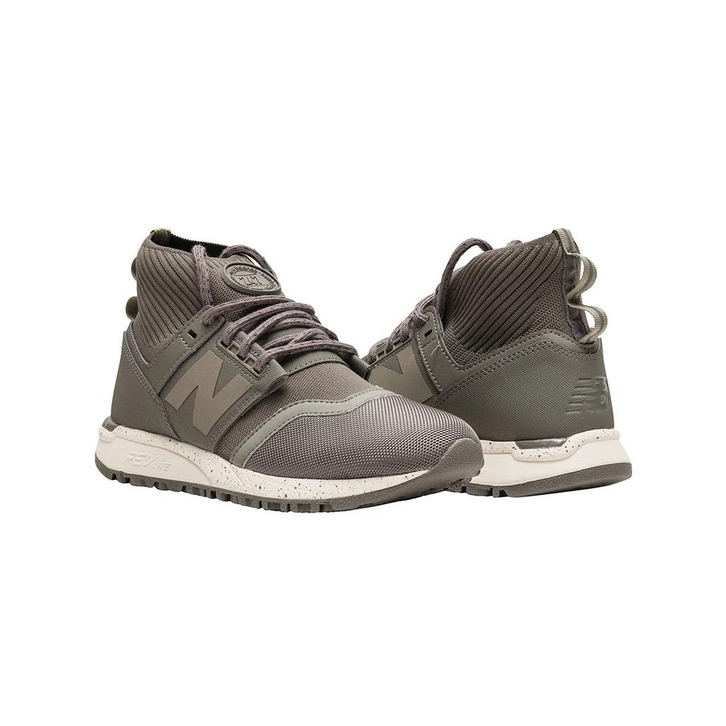 Giày New Balance 247 mid- phối màu Olive Ivory - size 39