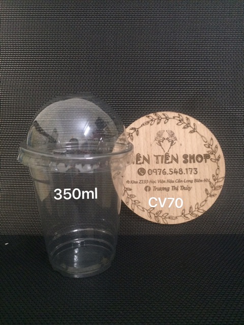 50 cốc vồng có nắp 350ml, 500ml