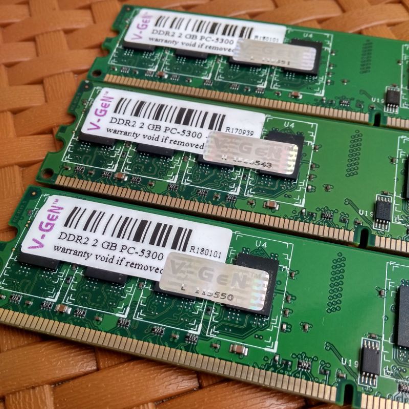 Ram Máy Tính Ddr2 2gb Pc 5300 Vgen Pc
