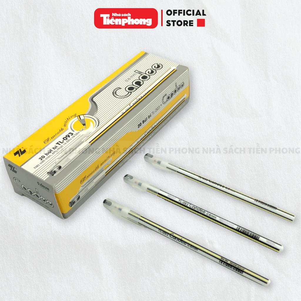 Bút bi Thiên Long chính hãng nhà sách Tiền Phong bút bi có nắp TL-093.