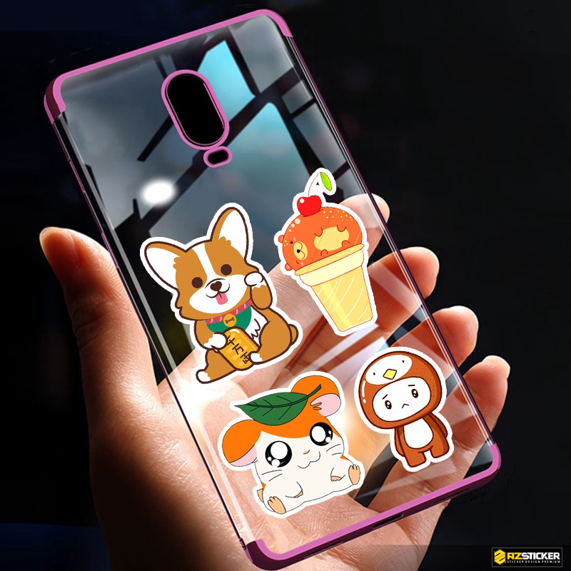 Sticker Chủ Đề Động Vật Dễ Thương Chống Thấm Nước | STK79 | Hình Dán Sticker Dán Sổ Tay Điện Thoại Mũ Bảo Hiểm