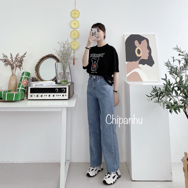 QUẦN SUÔNG TRƠN CẠP KHUY MÓC 00102