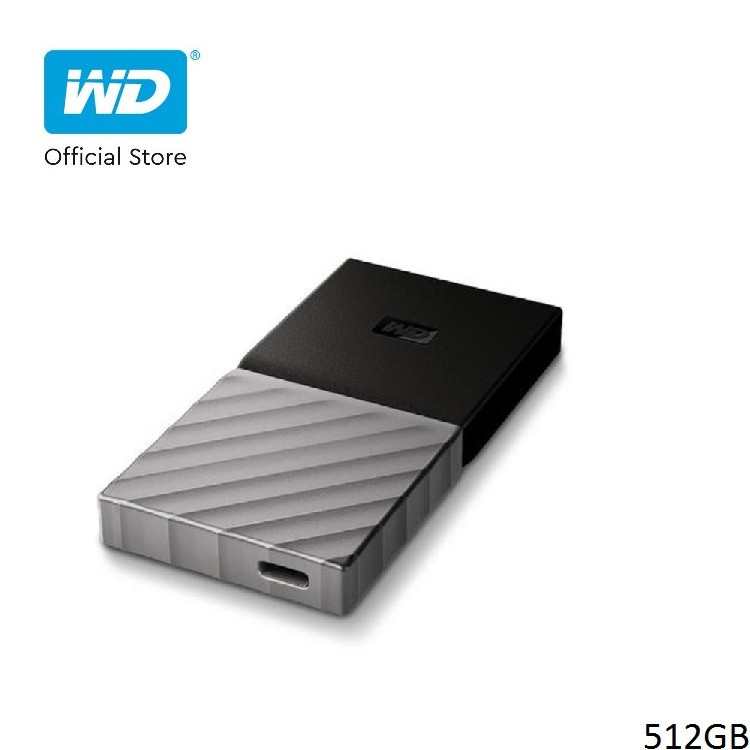 [Mã ELMALL1TR giảm 5% đơn 3TR] Ổ Cứng WDMy Passport SSD 512GB