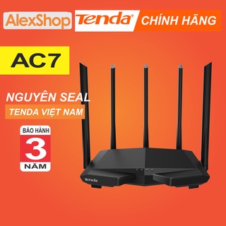 🔥10.10🔥Tenda AC7 Thiết Bị Phát Wifi AC1200M Băng Tần Kép 2.4G và 5G - Chính Hãng BH 3 Năm
