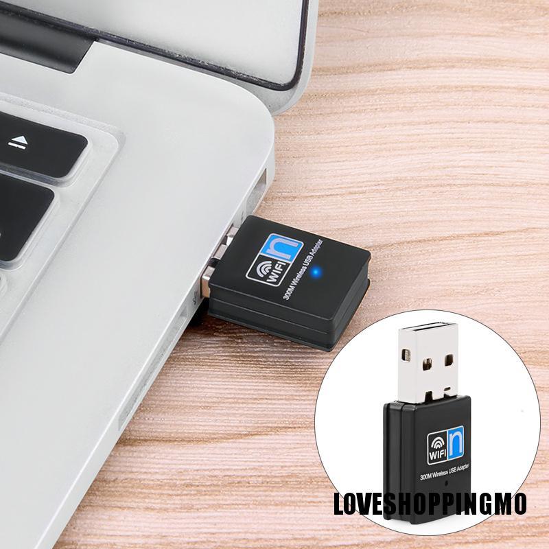 Usb Wifi Mini 300mbps Cho Laptop, Windows 10 / 8 / 7 | BigBuy360 - bigbuy360.vn
