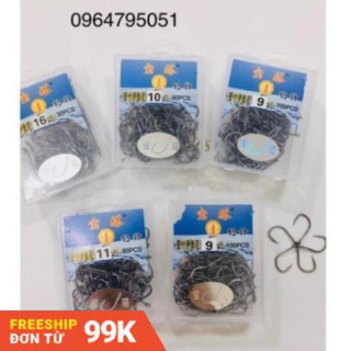 Lưỡi câu cá tháp vàng xanh dương