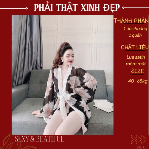 Váy Ngủ Áo Choàng 🌸 FREE SHIP🌸 Đầm Ngủ Sexy Lụa Chiffon Chất Siêu Mát, Sang Chảnh  < Size<70kg> Sun Shop | BigBuy360 - bigbuy360.vn