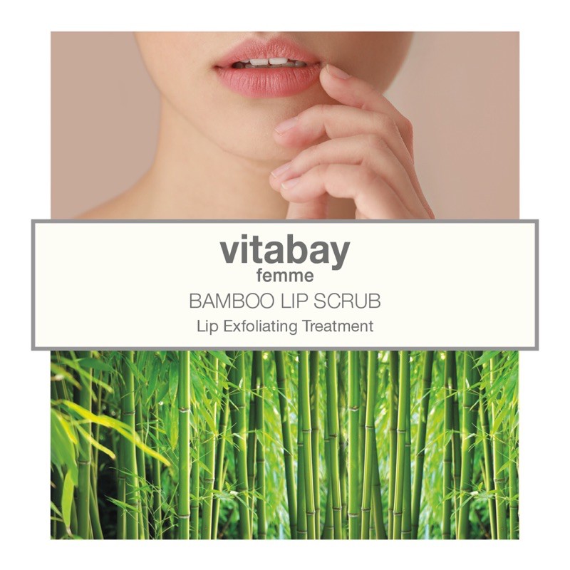 Tẩy tế bào chết cho môi Bamboo Lip Scrub 15ml