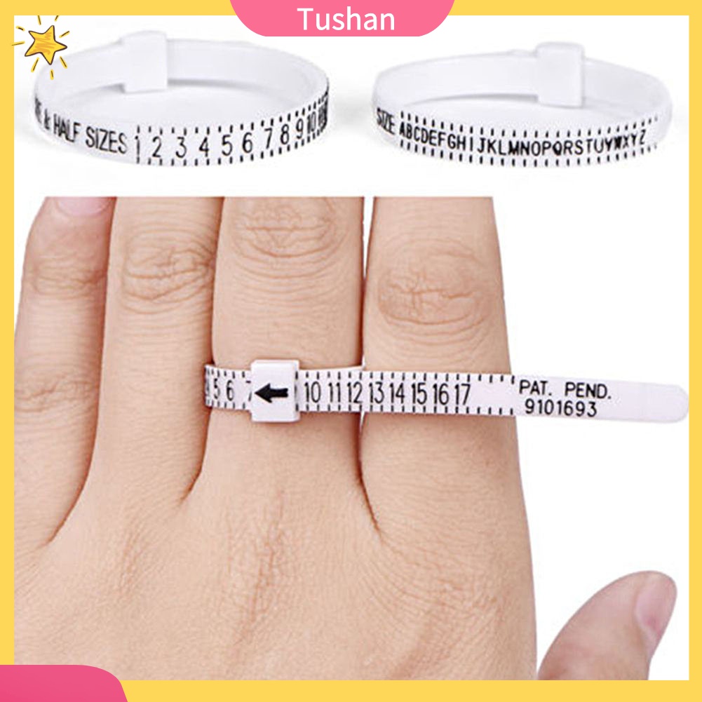 Bộ Dụng Cụ Đo Kích Cỡ Nhẫn Đeo Ngón Tay Tiện Dụng