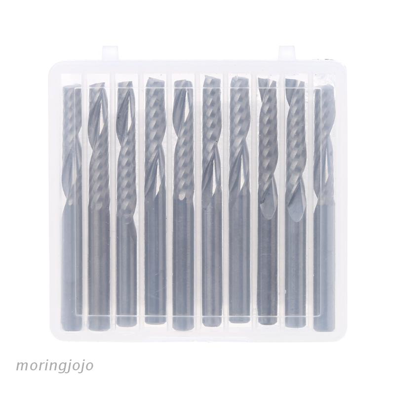 Bộ 10 mũi phay CNC đường kính 22mm 4mm chất lượng cao