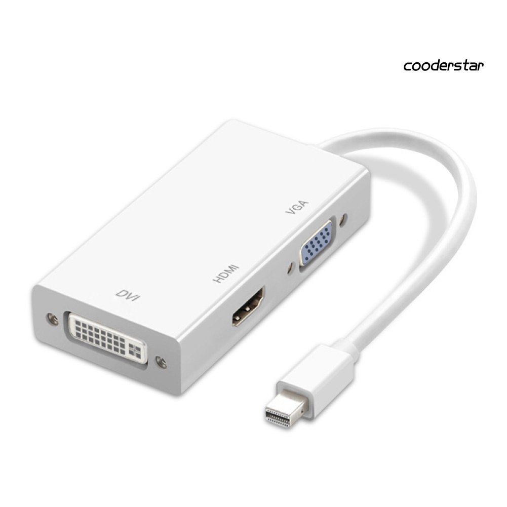 Cáp Chuyển Đổi Mini 1080p Dp Sang Hdmi-Compatible Vga Dvi Cho Macbook Pro | BigBuy360 - bigbuy360.vn