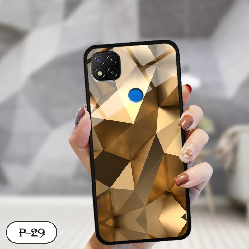 Ốp lưng kính Xiaomi Redmi 9C- hình 3D