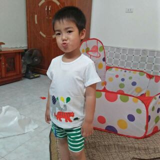 Bộ jumping bean bé trai (ảnh thật)