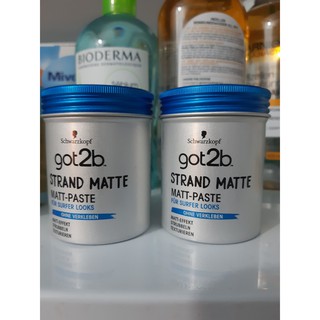   HÀNG ĐỨC Sáp vuốt tóc Got 2b của hãng schwarzkopf dành cho nam giới 