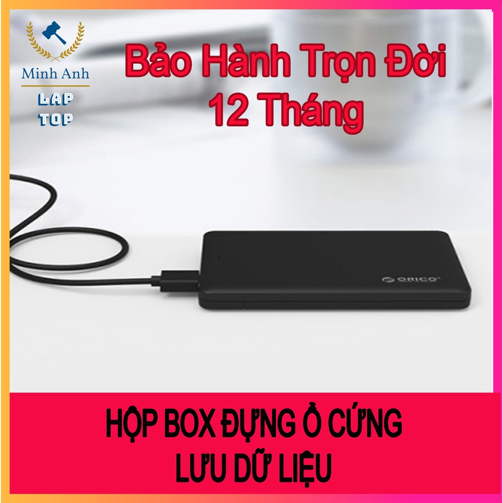 HỘP BOX 2.5 GẮN Ổ CỨNG HDD LAPTOP SATA 3 USB 3.0 | LƯU DỮ LIỆU DATA