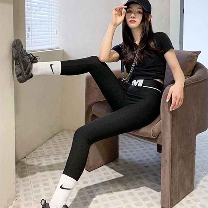 MS398 Quần legging nữ cạp cao chữ M | WebRaoVat - webraovat.net.vn