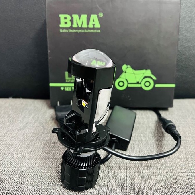 ĐÈN BI CẦU MORI BMA MINI M01H CAO CẤP (chân H4)