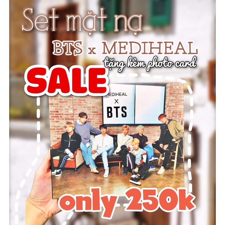 [MEDIHEAL x BTS] SET MẶT NẠ MEDIHEAL